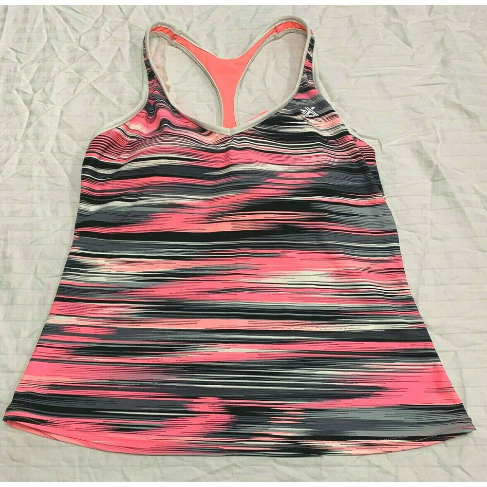 🌎🌎🌎  ZEROXPOSUR WOMENS SWIM TANKINI TOP SIZE 12  🌎🌎🌎